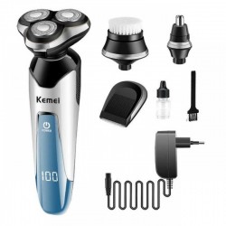 Kemei KM-5390 Επαναφορτιζόμενη Ξυριστική Μηχανή