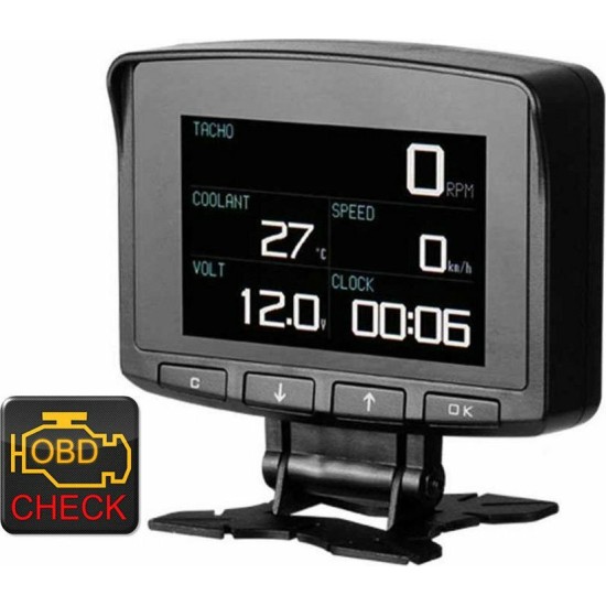 Autool X50 Plus Ψηφιακό Διαγνωστικό Βλαβών με Βολτόμετρο / Θερμόμετρο / Ταχύμετρο Αυτοκινήτου