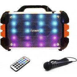 Ηχείο Bluetooth karaoke d-power K50-LED