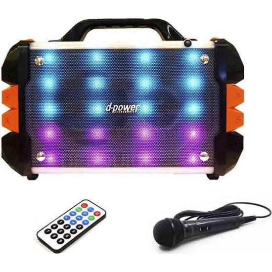 Ηχείο Bluetooth karaoke d-power K50-LED