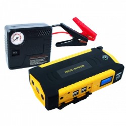 TM-19B Multi-Function Jump Starter 12V 69800mAh Εκκινητής Μπαταρίας & Αεροκομπρέσορ Αυτοκινήτου