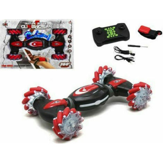 Gesture Climbing Rover Τηλεκατευθυνόμενο Αυτοκίνητο Stunt Red RQ2087