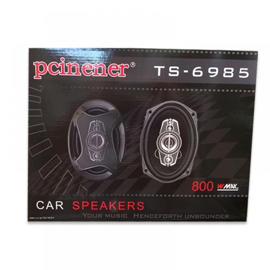 PCINENER ΗΧΕΙΑ ΑΥΤΟΚΙΝΗΤΟΥ ΟΒΑΛ 6 Χ 9 800W TS-6985