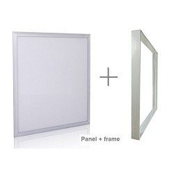 Πλαίσιο με πίνακα LED Λευκό