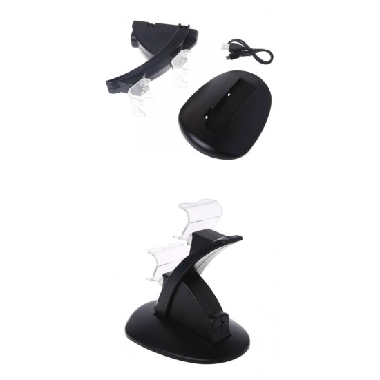 Controller charging stand PS4 βάση φόρτισης χειριστηρίων με καλώδιο OEM Controller charging stand PS4 βάση φόρτισης χειριστηρίων με καλώδιο OEM
