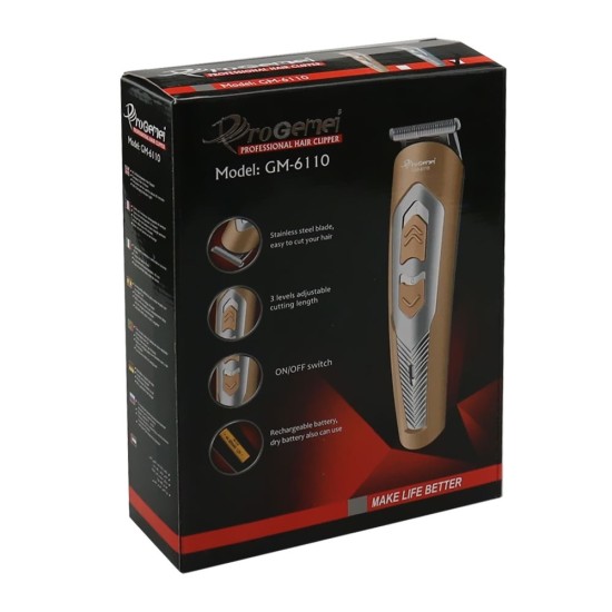 ProGemei GM-6110 επαναφορτιζόμενη