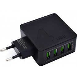 Φορητός φορτιστής με 4 Θύρες USB 4.0A fast charging Awei C-842