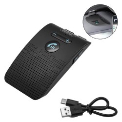 Μεγάφωνο Bluetooth Αυτοκινήτου Δόνηση Αναγνώριση Κλήσης Dsp & Σύνδεση 2 Συσκευών Q-dh03 Andowl