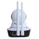 Ασύρματη IP WiFi/Ethernet Κάμερα HD 720p Pan/Tilt με Αισθητήρα Κίνησης, Νυχτερινή Λήψη, Ειδοποίηση στο Κινητό, Μικρόφωνο, Ηχείο, 2 Κεραίες & Micro SD