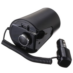 BX6 Φορτιστής αυτοκινήτου με LED Bluetooth αυτοκινήτου Κιτ πομπού FM