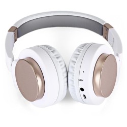  SY - BT1603W Αναδιπλούμενο ακουστικό Bluetooth Λευκά / Ροζ