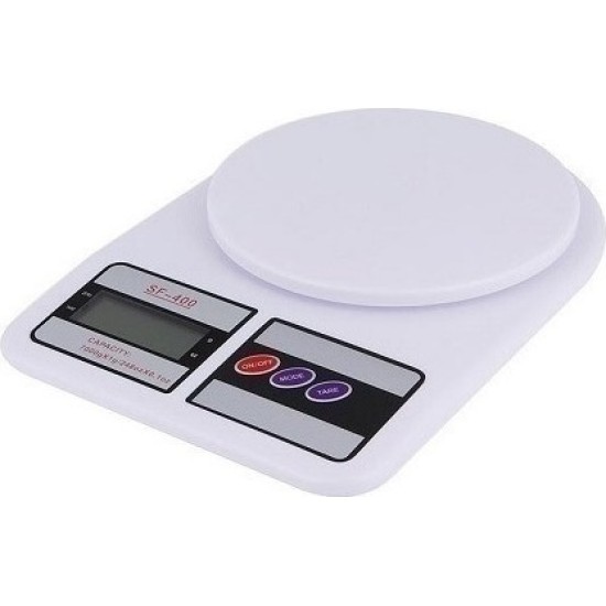 Ηλεκτρονική Ψηφιακή Ζυγαριά Κουζίνας 7kg Fuzion SF-400S