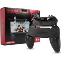 W10 Εξωτερικά πλήκτρα Mobile Game Controller Cellphone Fire Button Trigger Gaming Grip with Joystick