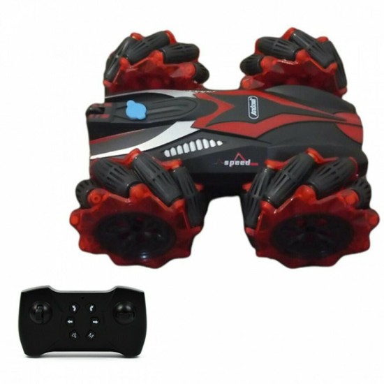 Andowl Q-RC25 Τηλεκατευθυνόμενο Αυτοκίνητο Stunt Κόκκινο Andowl Q-RC25 Τηλεκατευθυνόμενο Αυτοκίνητο Stunt Κόκκινο