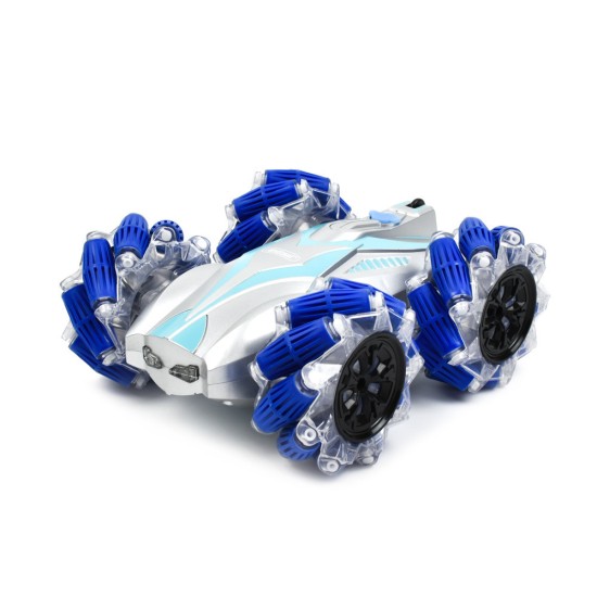 Andowl Q-RC25 Τηλεκατευθυνόμενο Αυτοκίνητο Stunt Ασημί