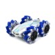 Andowl Q-RC25 Τηλεκατευθυνόμενο Αυτοκίνητο Stunt Ασημί