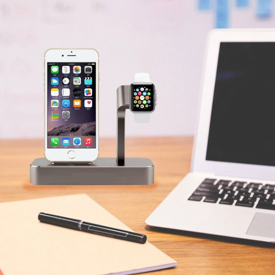 Σταθμος - Βάση Φόρτισης για iPhone & Apple Συσκευές - Apple Charger & Watch iStand