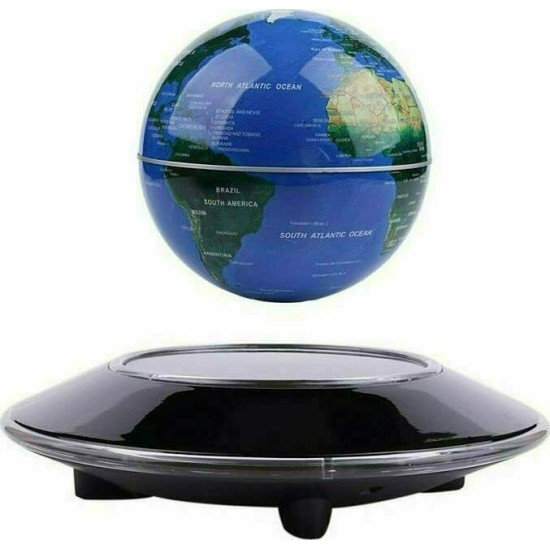 Μαγνητική Αιωρούμενη Υδρόγειος Σφαίρα Με Φωτιζόμενη Βάση- Magnetic Levitation and Rotation Globe