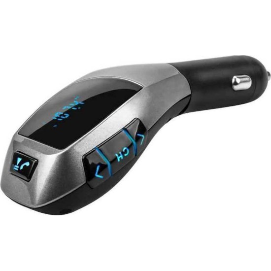 TRASMITTER ΑΥΤΟΚΙΝΗΤΟΥ BLUETOOTH V4.0 FM USB/SD X6