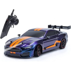 1/16 Model RC Car, 2.4Ghz Electric Remote Control Car, 30km/h High Speed ​​RC Truck, 4×4 Super GT Dirft Racing Car