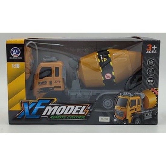 Toy Truck Cement XF Model Remote Control 1:16 789-110A