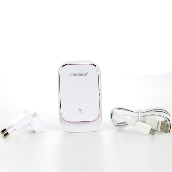 Φορτιστής πρίζας με 4 θύρες USB 4.4Α και καλώδιο micro USB Fineblue F-CT08