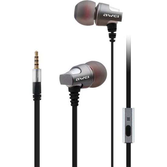 Awei Handsfree Ακουστικά ES-860i Ασημί Awei Handsfree Ακουστικά ES-860i Ασημί