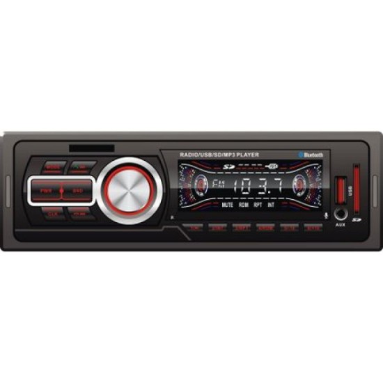 MP3 Car Radio XC 5208, Bluetooth, Auxiliar, Card Reader, USB