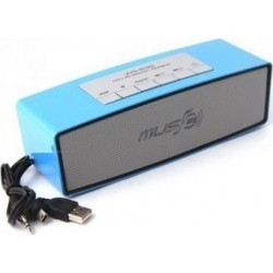 Φορητό Bluetooth MP3 digital speaker WS-636 with FM radio TF Card Media Player White (OEM)