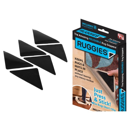 Αντιολισθητικά Πατάκια Για Χαλιά Σετ 4τμχ – Ruggies