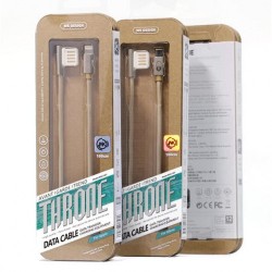 Charging Cable WK Dual Side Micro Gold 1m Throne