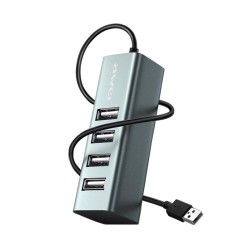 Αντάπτορας USB 2.0 Hub με 4 θύρες - Type-C - CL-122T - AWEI - 888070