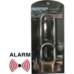 Διπλό Λουκέτο ΑLARM DISC LOCK με συναγερμό 110 dB από Ατσάλι