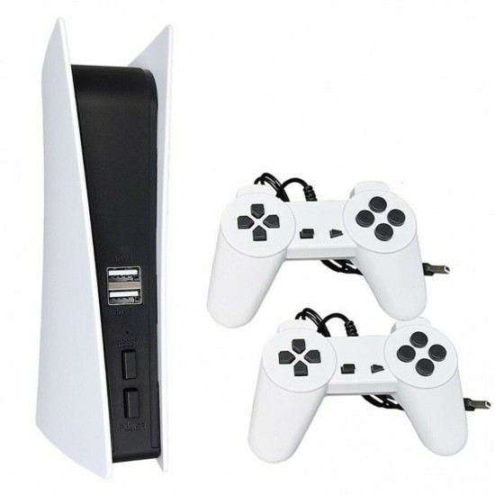 Κονσόλα Τηλεόρασης με 200 Παιχνίδια - 8 Bit Game Station 5 Λευκό με 2 Χειριστήρια