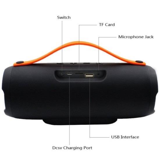 Ηχείο Bluetooth CHARGE E13 - μαύρο