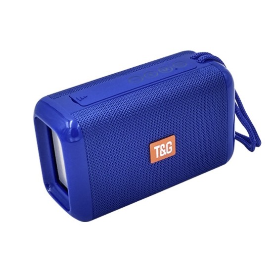 TG163 Ασύρματο εξωτερικό φορητό ασύρματο στερεοφωνικό ηχείο πολλαπλών λειτουργιών Bluetooth 5W - Blue