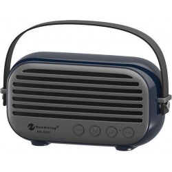  Newrixing NR - 3000 10W εξωτερικό φορητό υπογούφερ Bluetooth ηχείο μπλε