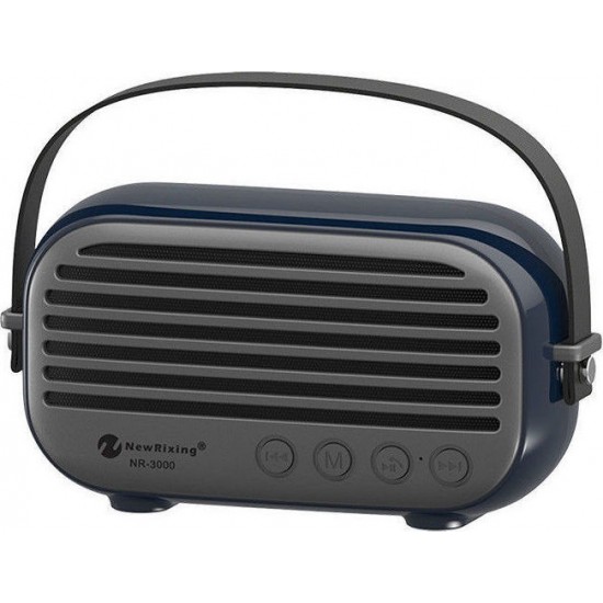 Newrixing NR - 3000 10W εξωτερικό φορητό υπογούφερ Bluetooth ηχείο μπλε