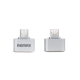 REMAX OTG RA-OTG Micro Usb Male – Usb A Female – Ασημί REMAX OTG RA-OTG Micro Usb Male – Usb A Female – Ασημί