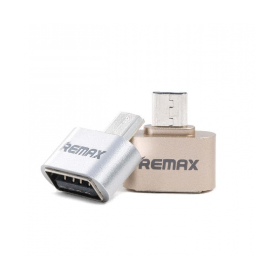 REMAX OTG RA-OTG Micro Usb Male – Usb A Female – Ασημί REMAX OTG RA-OTG Micro Usb Male – Usb A Female – Ασημί