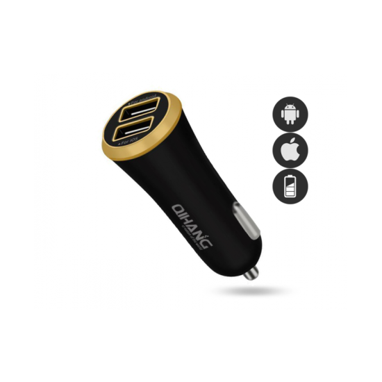 Φορτιστής αυτοκινήτου QIHANG CH-1630 3A – Μαύρο