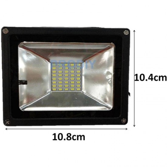 OEM JD 1820 Ηλιακός Προβολέας 20W LED Με Αισθητήρα Φωτός