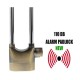 Λουκέτο Βαρέως Τύπου με Συναγερμό 110db Alarm Padlock
