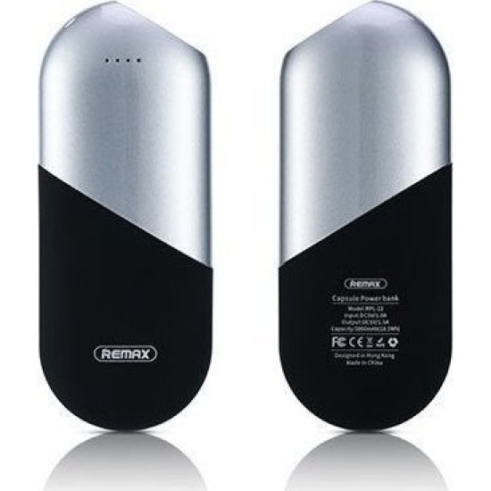 Remax Capsule RPP-22 Power Bank 5000MAH Χρυσό Remax Capsule RPP-22 Power Bank 5000MAH Χρυσό