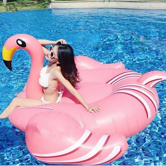 Φουσκωτό Στρώμα Θαλάσσης Flamingo XL 270x120x140εκ