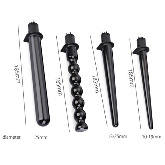 KEMEI ΣΥΣΚΕΥΗ MULTISTYLER 4 ΣΕ 1 ΓΙΑ ΔΙΑΦΟΡΕΤΙΚΟΥΣ ΤΥΠΟΥΣ ΜΠΟΥΚΛΑΣ KM-4083 ΟΕΜ