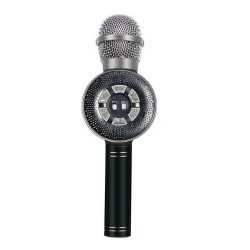 Ασύρματο Μικρόφωνο Karaoke WS-669 σε Μαύρο Χρώμα