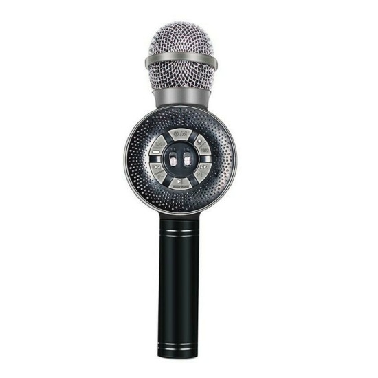 Ασύρματο Μικρόφωνο Karaoke WS-669 σε Μαύρο Χρώμα