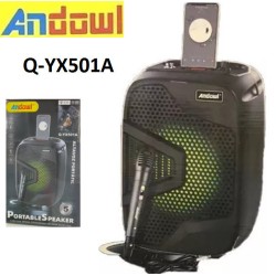 Φορητό ηχείο καραόκε με μικρόφωνο Bluetooth Q-YX501A ANDOWL