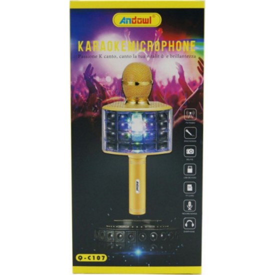 ΜΙΚΡΟΦΩΝΟ ΚΑΡΑΟΚΕ ANDOWL AN-Q-C107